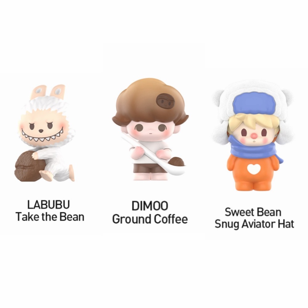 POP BEAN Bundle Dimoo Labubu and Sweet Bean